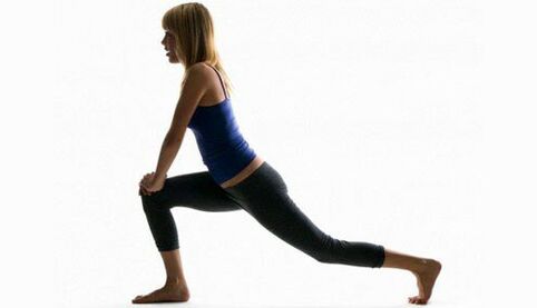 Alternating lunges will help you get rid of 7 kg of excess weight in a week